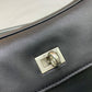 Women's Rodeo Small Handbag Used Effect With One Charm In Black