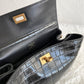 Women's Rodeo Mini Handbag Crocodile Embossed In Black