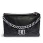 BB Soft Large Leather Shoulder Bag