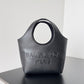 Mary-Kate XS Logo-Embossed Leather Tote