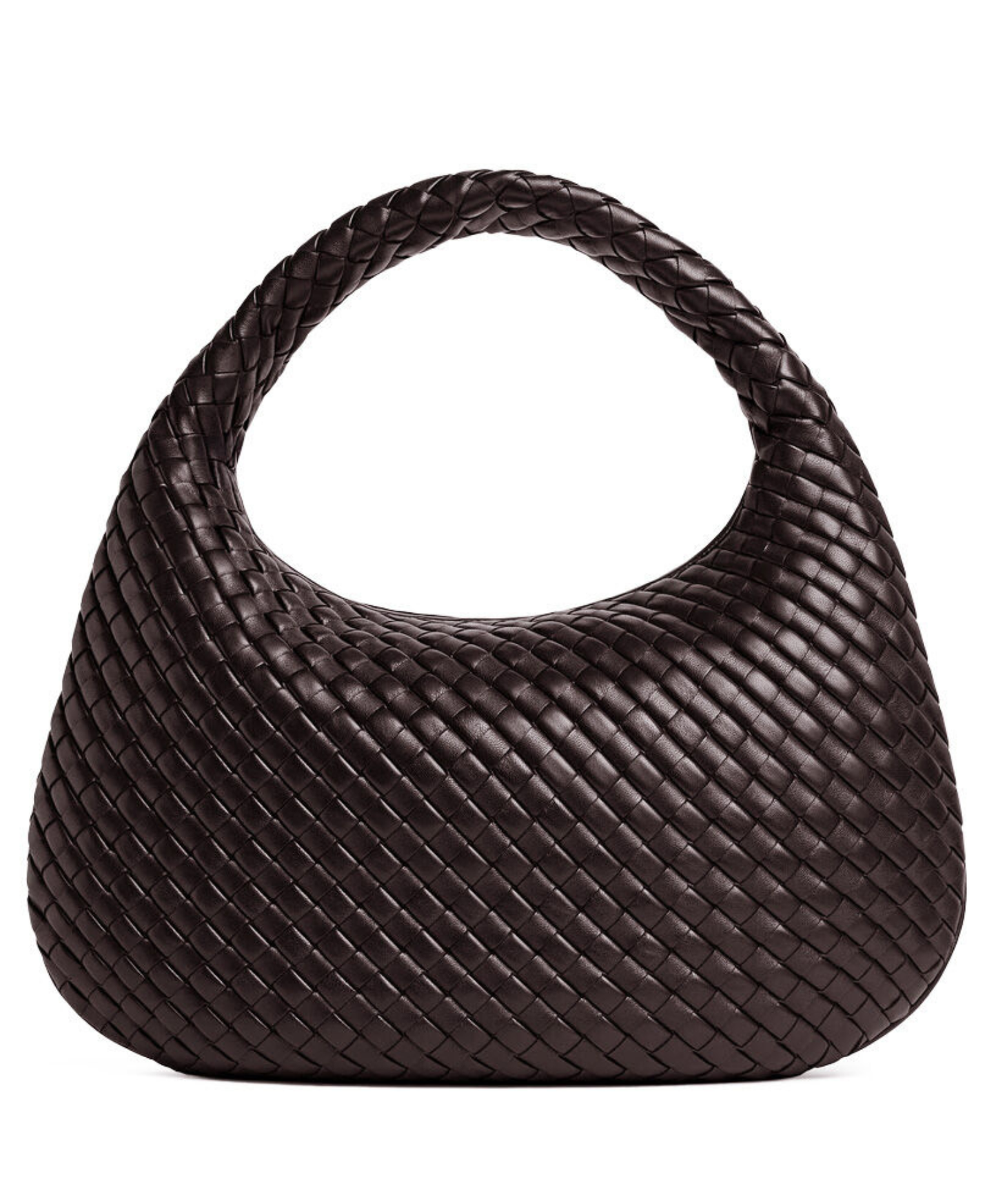 Veneta Intrecciato Medium Leather Shoulder Bag