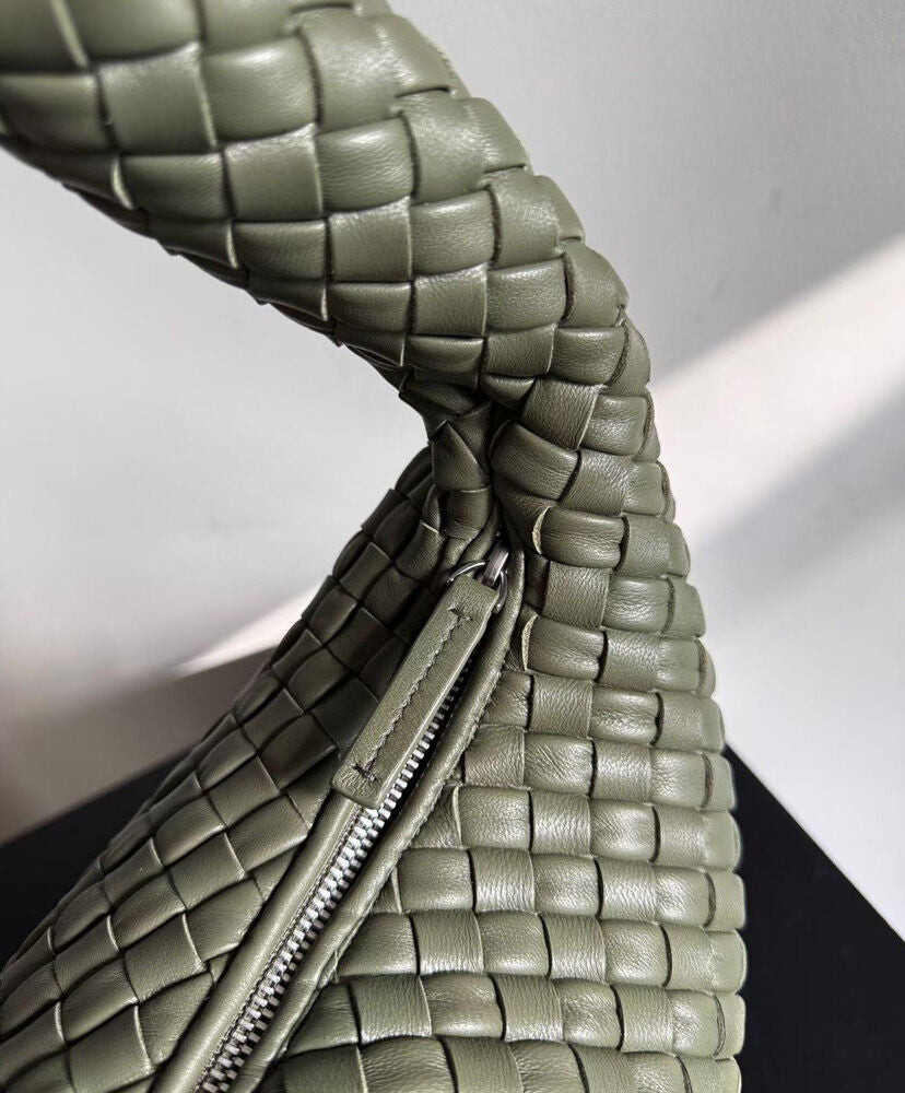 Veneta Intrecciato Medium Leather Shoulder Bag