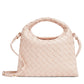 Mini Hop Intrecciato Leather Shoulder Bag