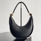 Hula Hoop Leather Shoulder Bag