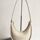 Hula Hoop Leather Shoulder Bag