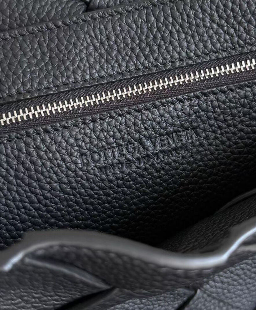 Large Diago Crossbody Bag in Intreccio Leather