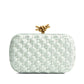 Knot Intrecciato Leather Clutch