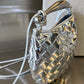Sardine Mini Intrecciato Metallic Leather Shoulder Bag