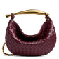 Sardine Small Intrecciato Leather Shoulder Bag