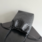 Bucket Intrecciato Biblioteca Leather Shoulder Bag