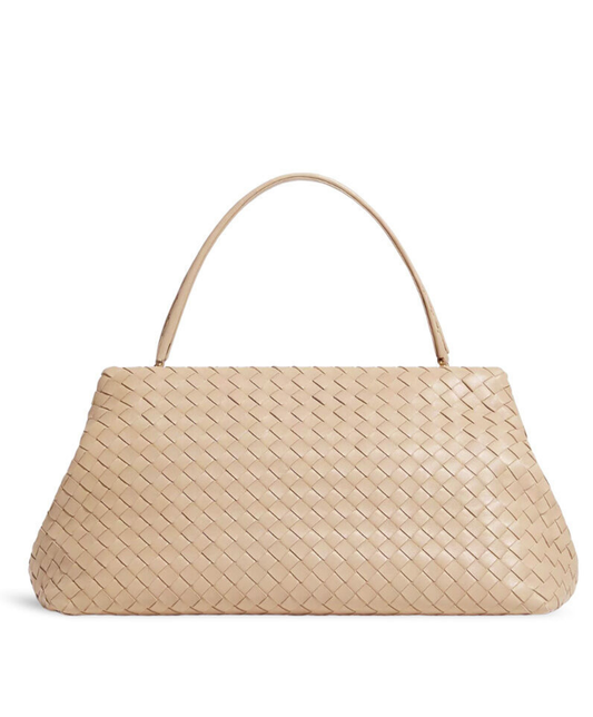 The 1998 Top-handle Bag In Intrecciato Leather