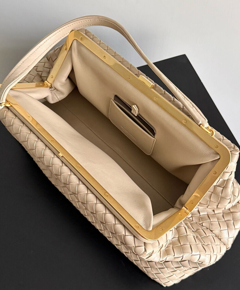 The 1998 Top-handle Bag In Intrecciato Leather