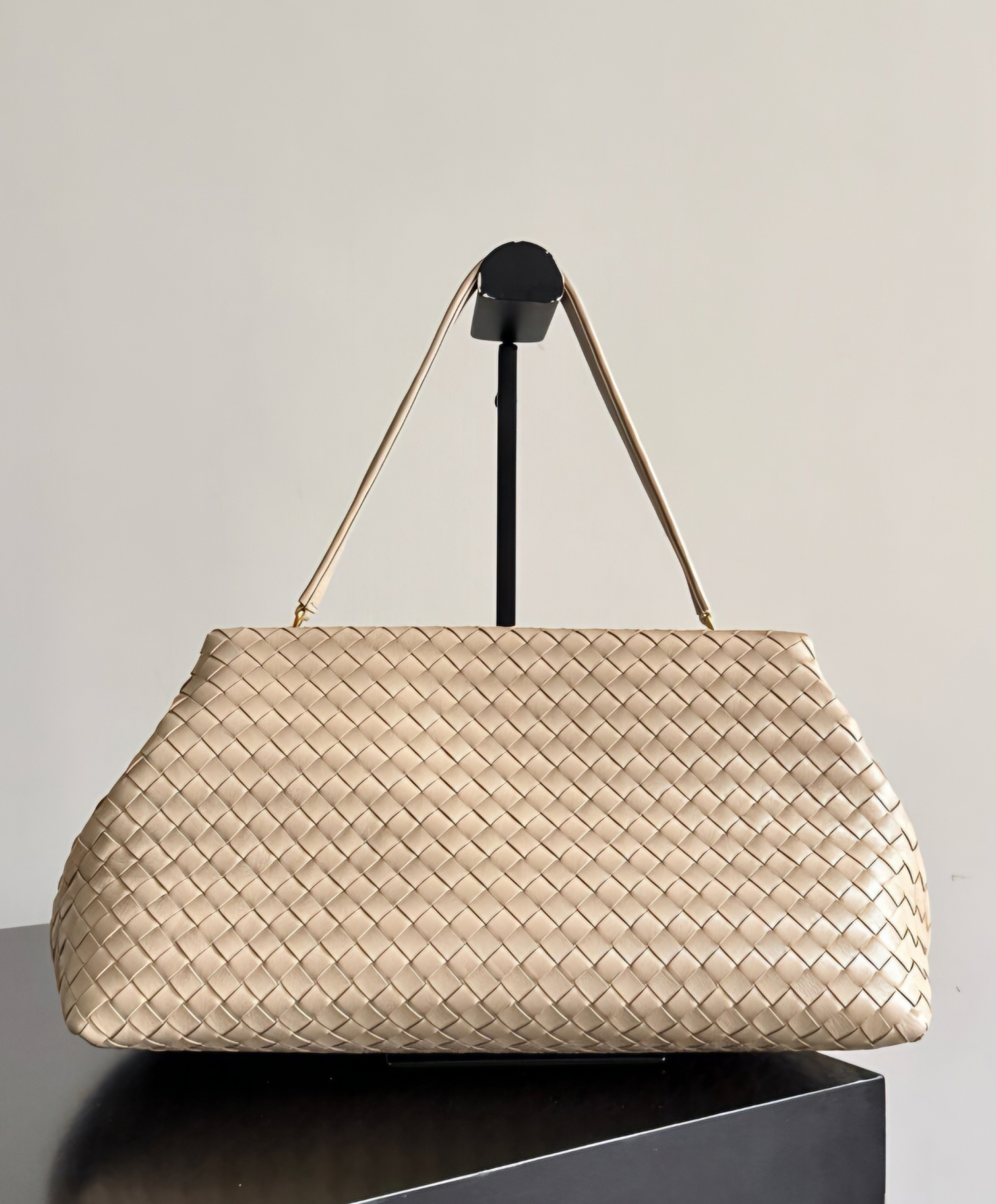 The 1998 Top-handle Bag In Intrecciato Leather