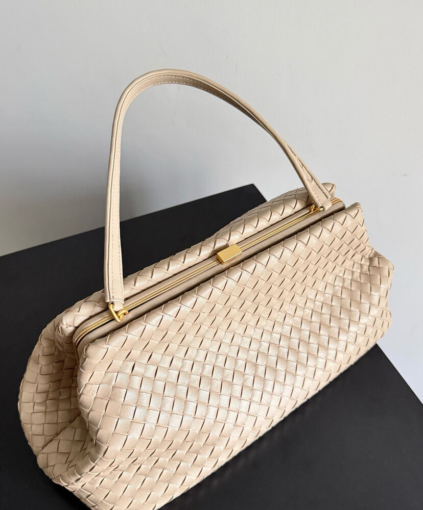 The 1998 Top-handle Bag In Intrecciato Leather