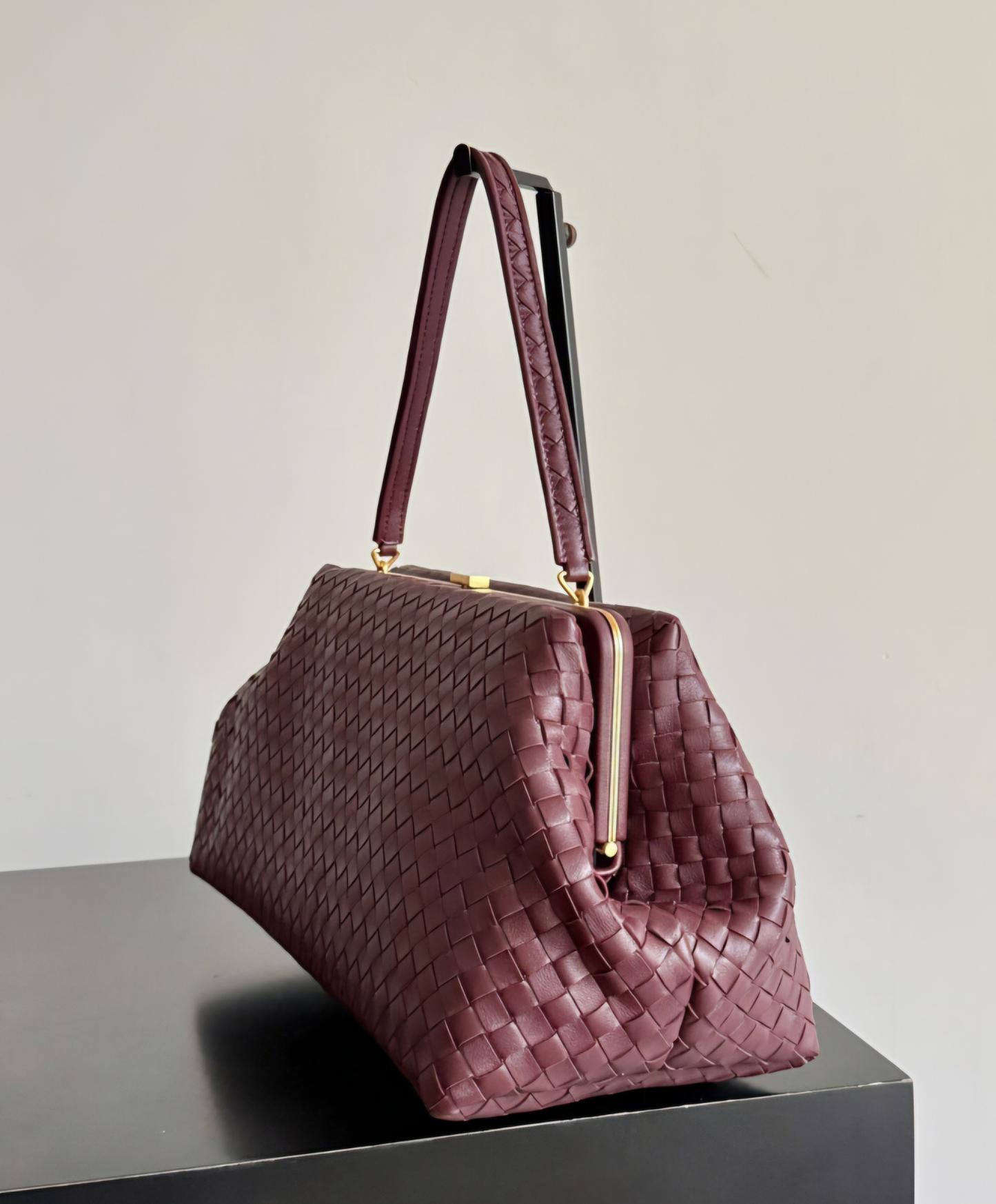 The 1998 Top-handle Bag In Intrecciato Leather