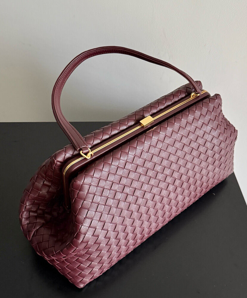 The 1998 Top-handle Bag In Intrecciato Leather