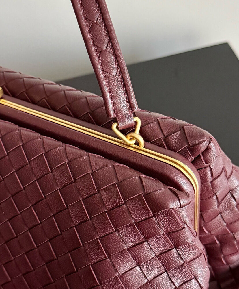 The 1998 Top-handle Bag In Intrecciato Leather