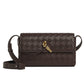 Andiamo Mini Intrecciato Leather Shoulder Bag