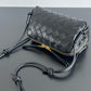 Concert Pouch Intrecciato Leather Shoulder Bag