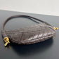 Solstice Embellished Intrecciato Leather Shoulder Bag