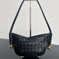 Solstice Embellished Intrecciato Leather Shoulder Bag