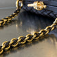 Chain Knot With Chain Intrecciato Leather Shoulder Bag