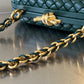 Chain Knot With Chain Intrecciato Leather Shoulder Bag