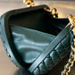 Chain Knot With Chain Intrecciato Leather Shoulder Bag