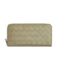 Intrecciato Zip Around Wallet