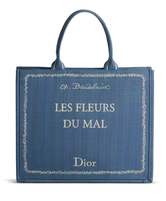 Large Dior Book Tote