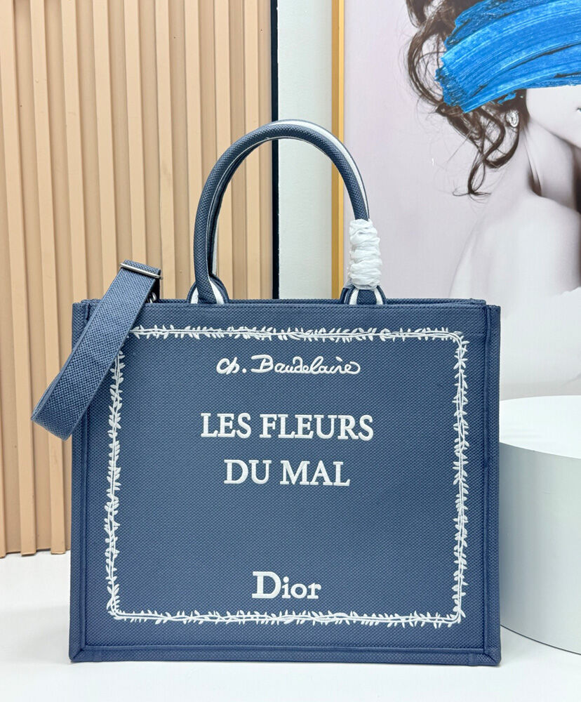 Large Dior Book Tote