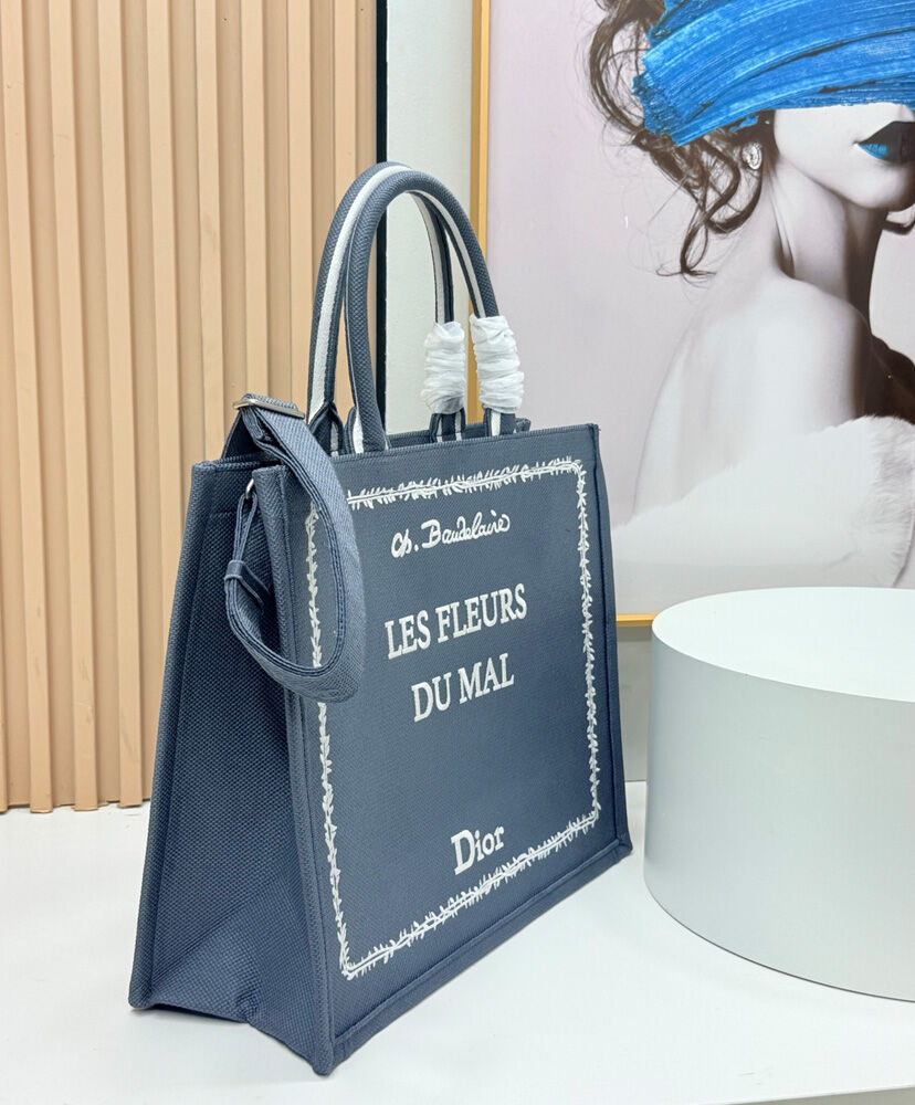 Large Dior Book Tote