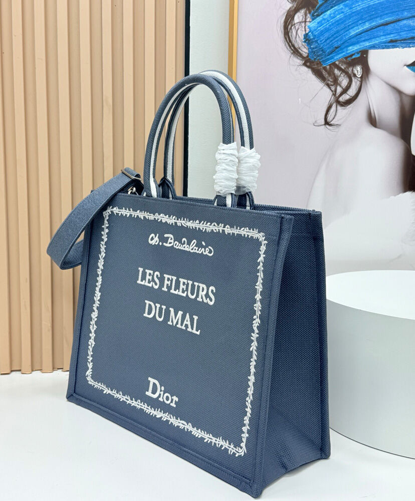 Large Dior Book Tote