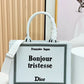 Medium Dior Book Tote with Strap