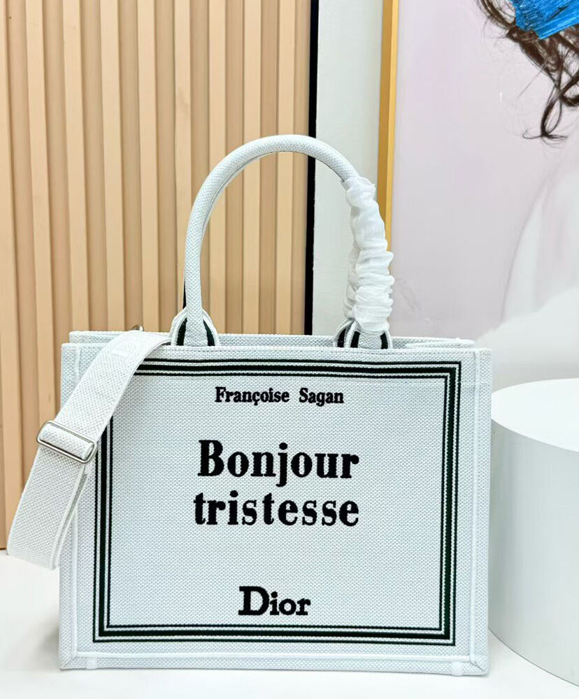 Medium Dior Book Tote with Strap