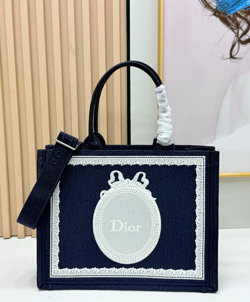 Medium Dior Book Tote with Strap