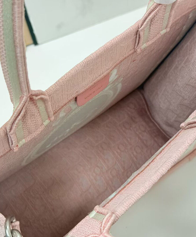 Dioramour Medium Dior Book Tote with Strap
