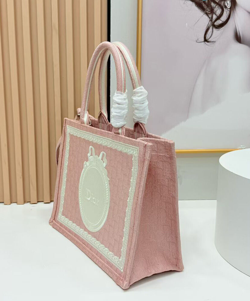 Dioramour Medium Dior Book Tote with Strap