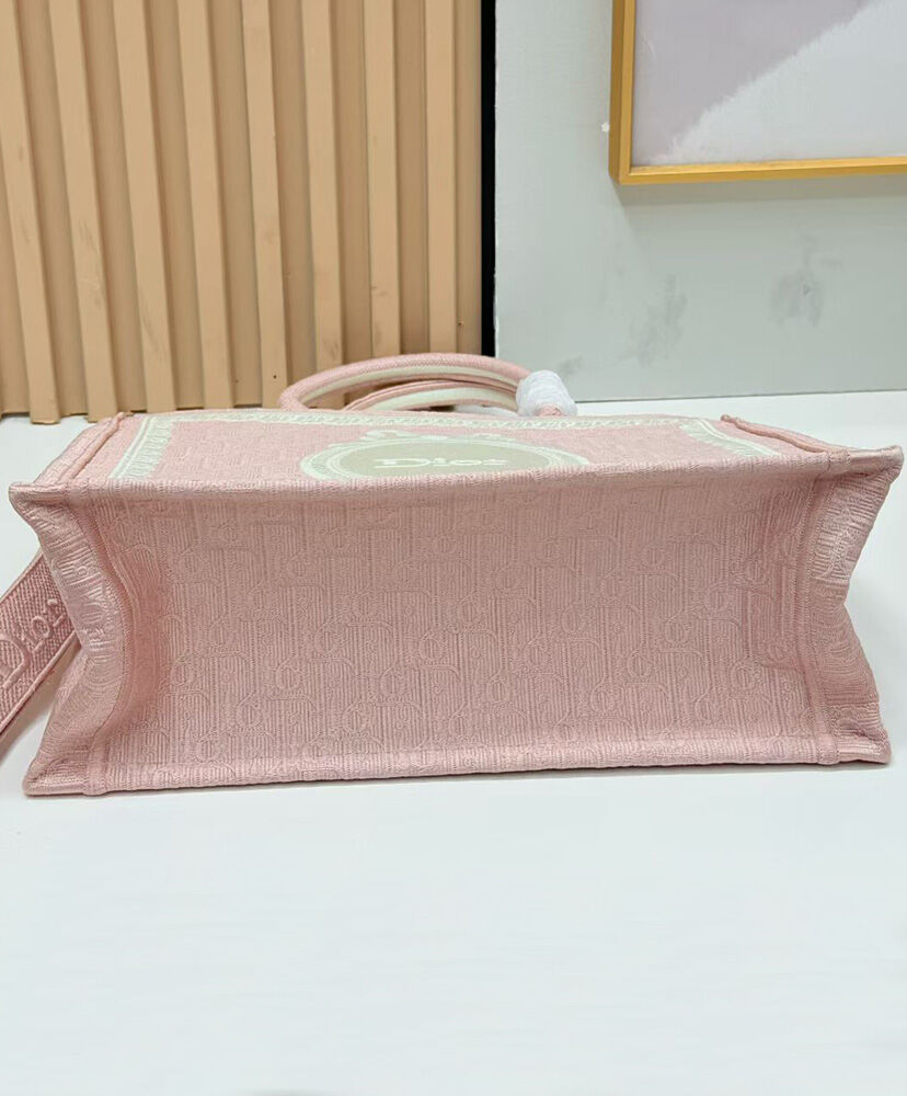 Dioramour Medium Dior Book Tote with Strap