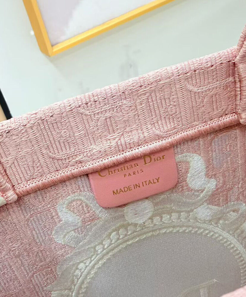 Dioramour Medium Dior Book Tote with Strap