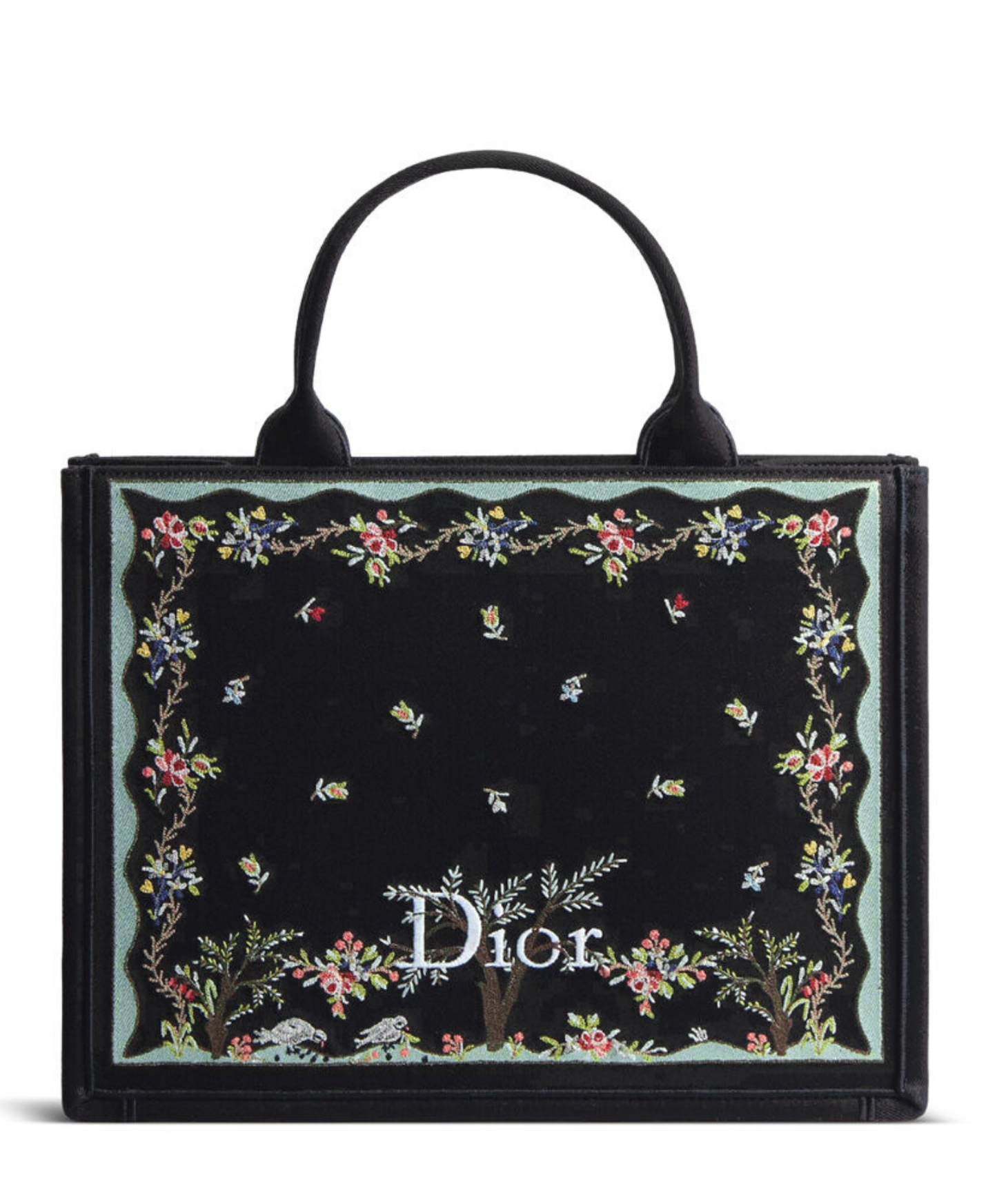 Dioramour Medium Dior Book Tote with Strap