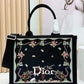 Dioramour Medium Dior Book Tote with Strap