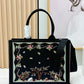 Dioramour Medium Dior Book Tote with Strap