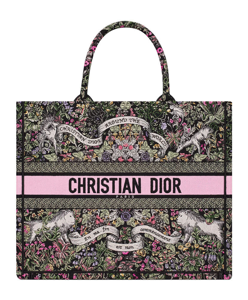 Large Dior Book Tote