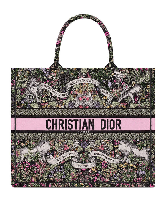 Large Dior Book Tote