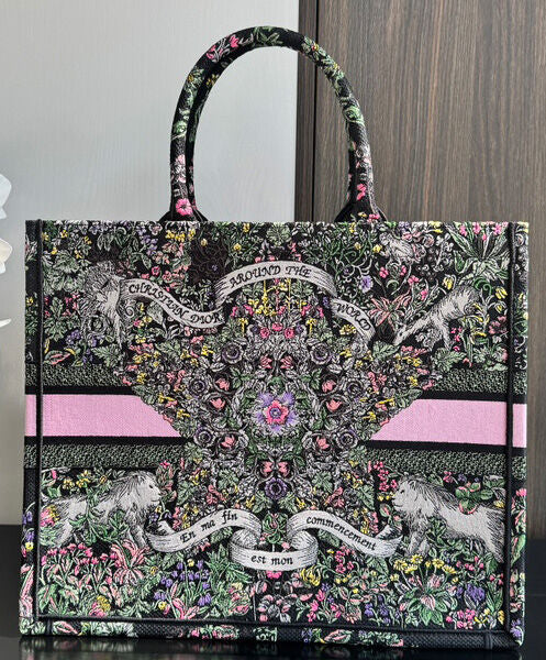 Large Dior Book Tote