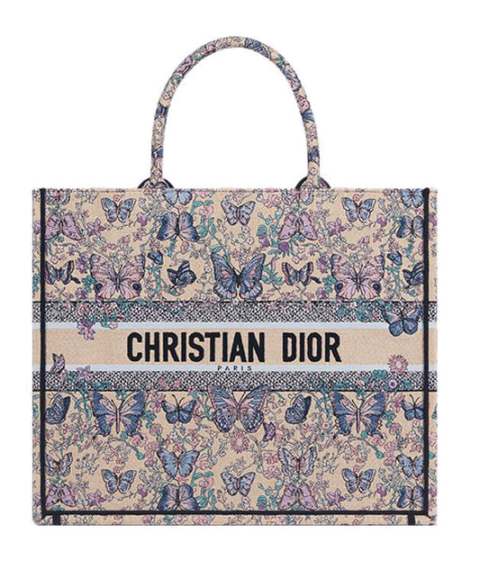 Large Dior Book Tote