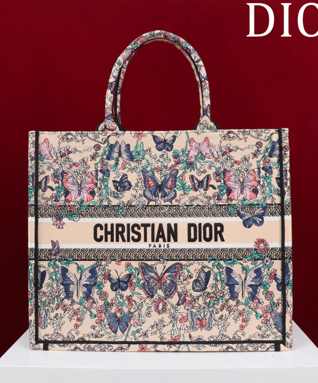 Large Dior Book Tote