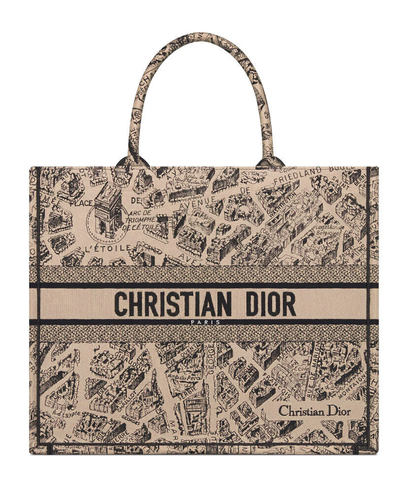 Large Dior Book Tote