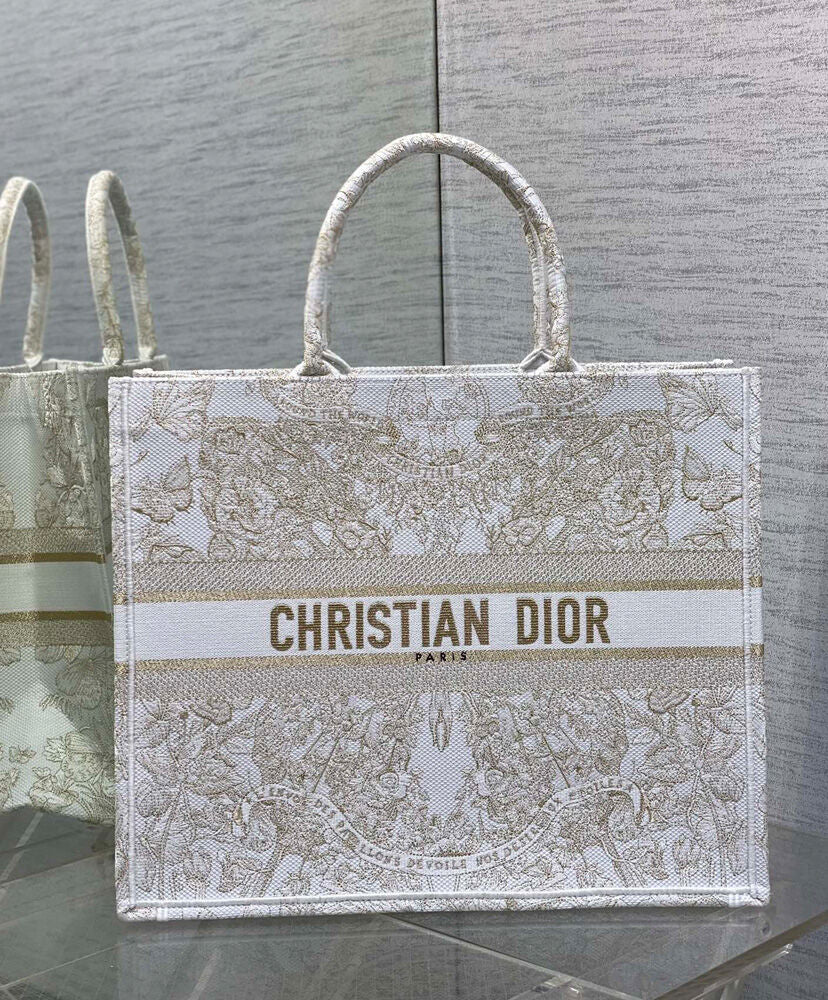 Large Dior Book Tote